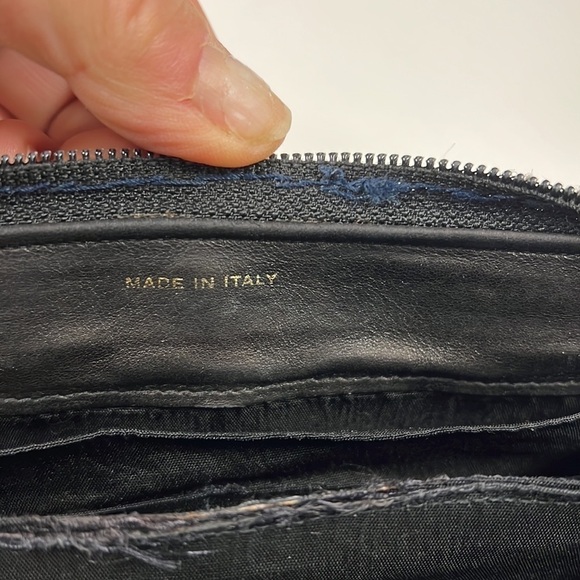 Chanel Classic Black Caviar Leather Long Clutch Zip Around Wallet - Picture 13 of 16